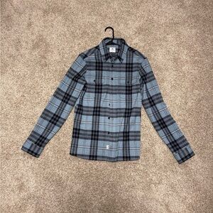 Men’s 7 Diamonds Plaid Casual Button Down Shirt - Small